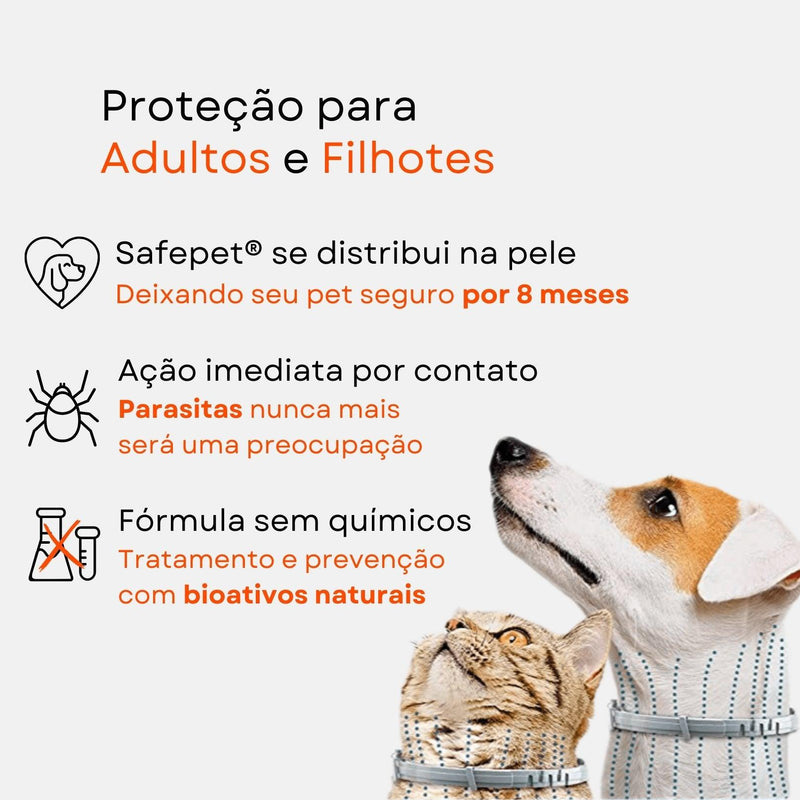 Colar Anti Pulgas e Carrapatos - Gazin Store