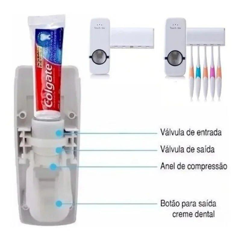 Dispensador de Creme Dental Automático - Gazin Store