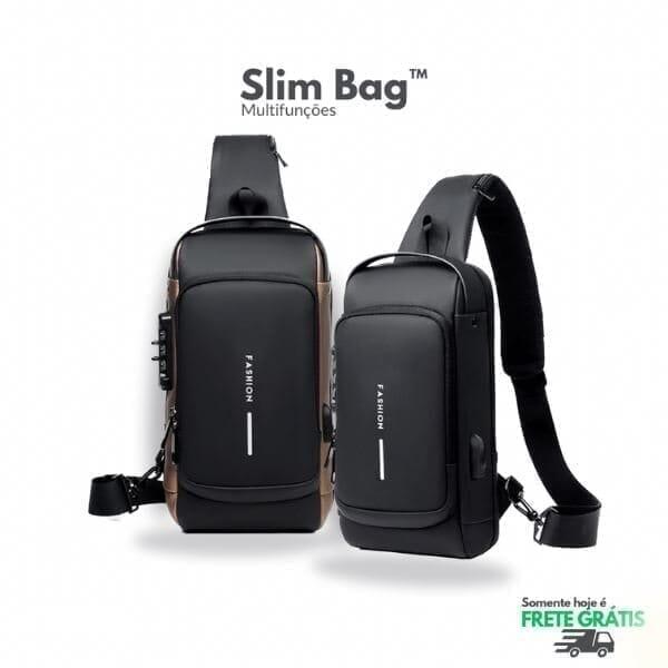 Mochila Anti - Furto com Senha USB Slim Bag - Gazin Store