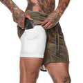 Shorts Para Treino 2 em 1 Esporte Air Effect - Gazin Store